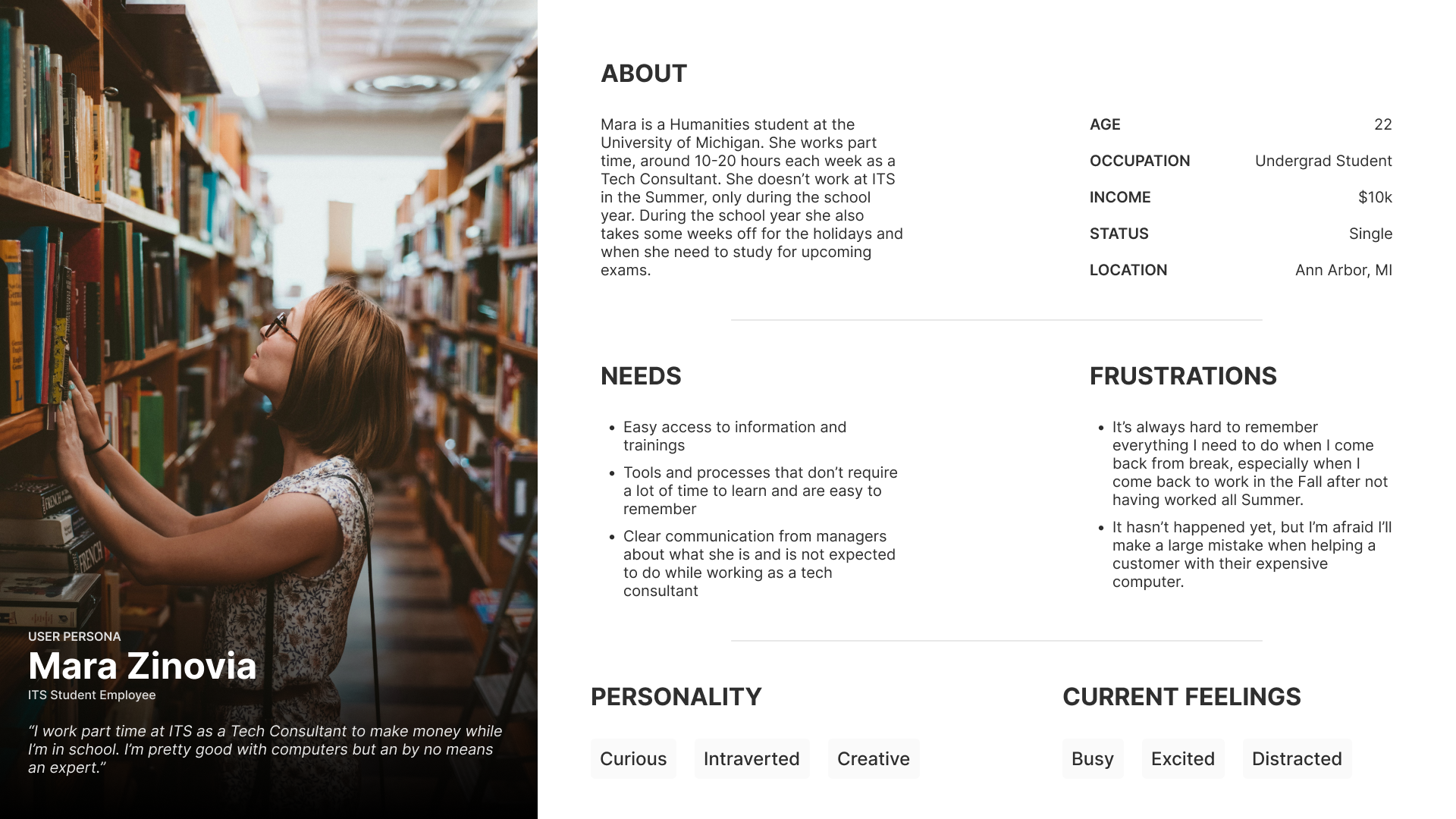 Employee Persona